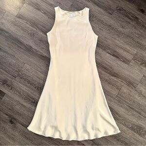 Casual Corner Vintage Silk Midi Dress